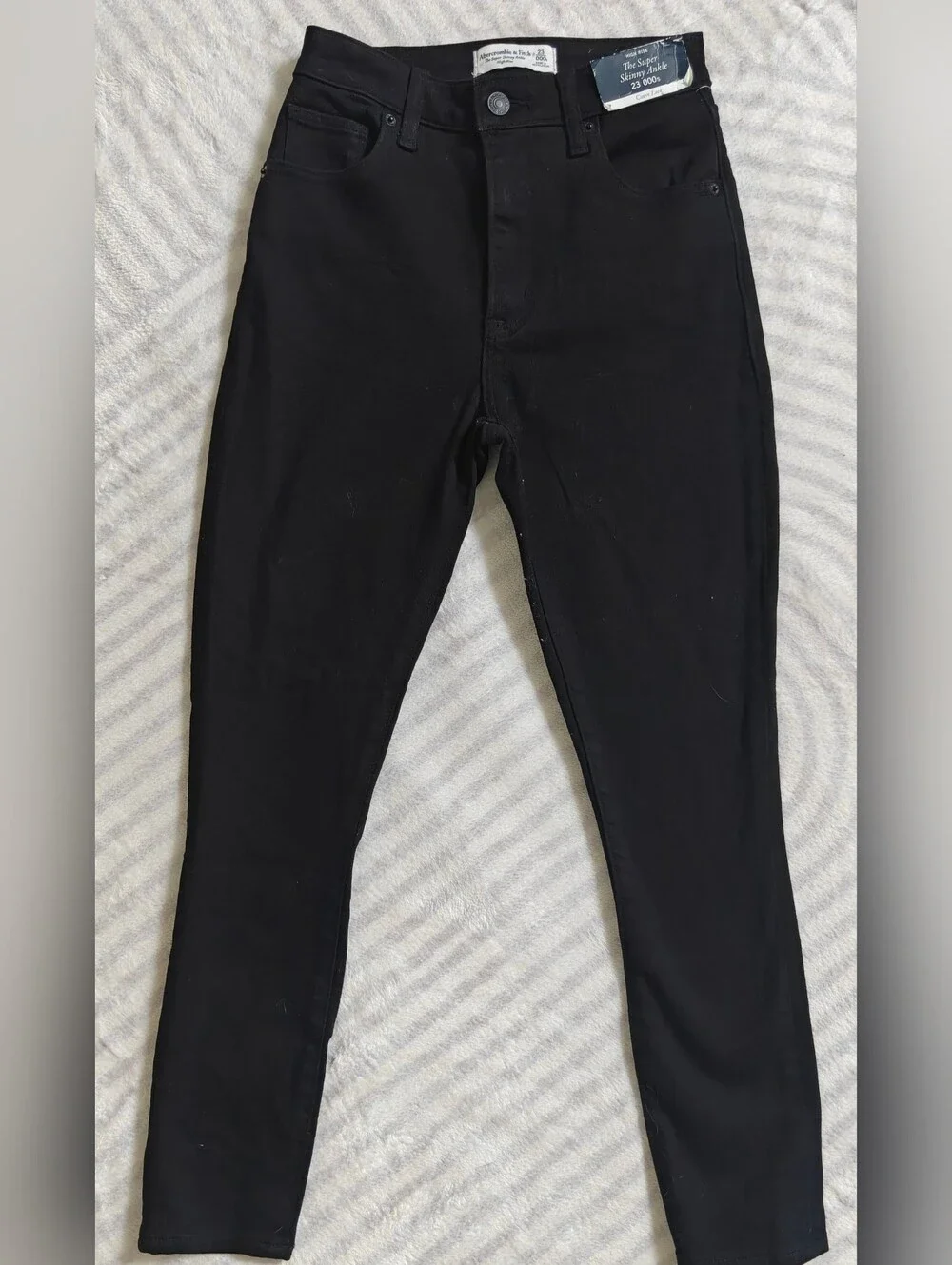 Abercrombie & Fitch Women's High Rise Super Skinny Ankle Jeans Curve Size 23/000